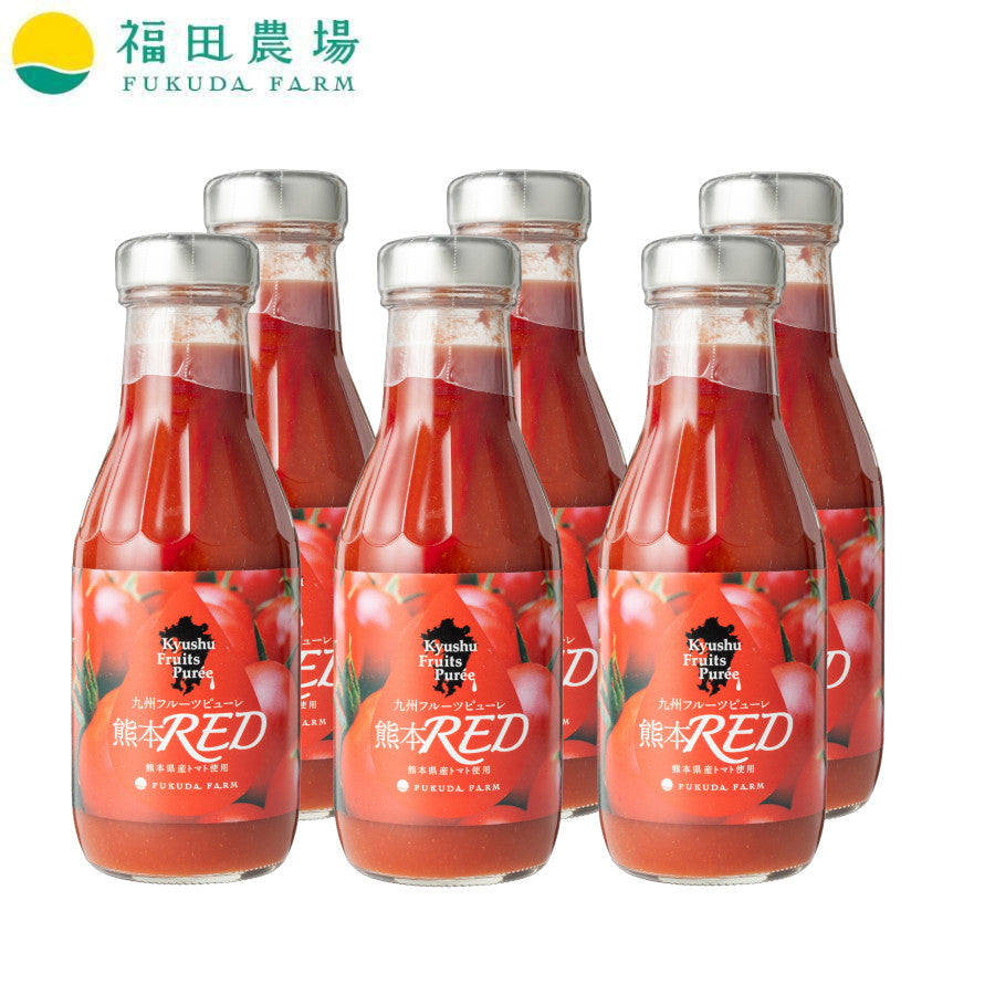 九州果実シロップ 割り材 フルーツピューレ トマト熊本RED 6本セット 送料無料 1147-6