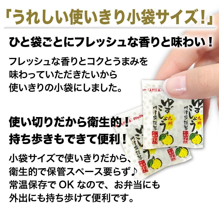 福田農場 お試し用 柚子胡椒 小分け袋 10個セット 1.5gx10個 送料無料 九州産 薬味 227-10