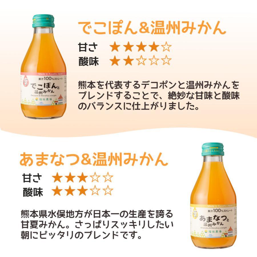 ギフト 特選九州みかん飲み比べ8本セット みかんジュース ストレート 国産 G252 -T