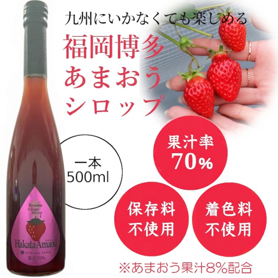 天国の味―心のあゆみ　福田くら 福田農場 シロップ 割り材 3本セット 希釈タイプ 500ml 送料無料 あま