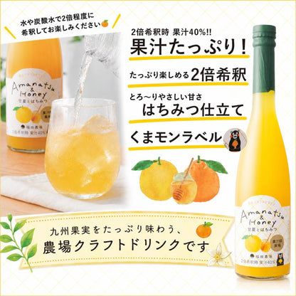 農場クラフトドリンク 甘夏とはちみつ 500ml 2倍希釈 福田農場 1166