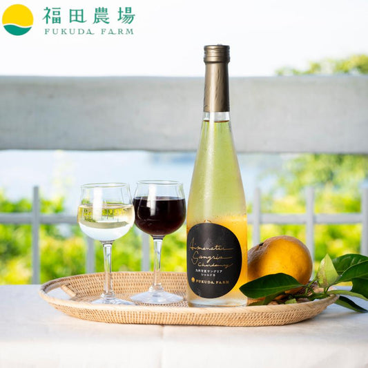 【数量限定】訳あり 福田農場 九州甘夏サングリア シャルドネ 白 500ｍｌ 2109