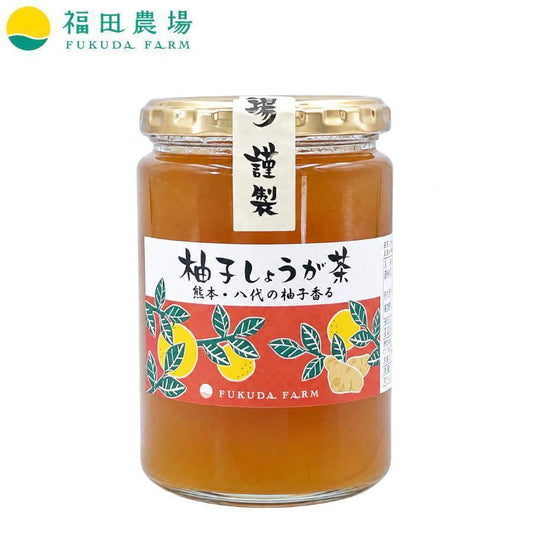 【福田農場/公式】柚子しょうが茶 420ｇ 熊本県八代市産ゆず使用 226