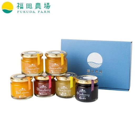 福田農場 九州果実ジャム 全種詰め合わせ 6個セット ギフト 120g レギュラーサイズ FG444